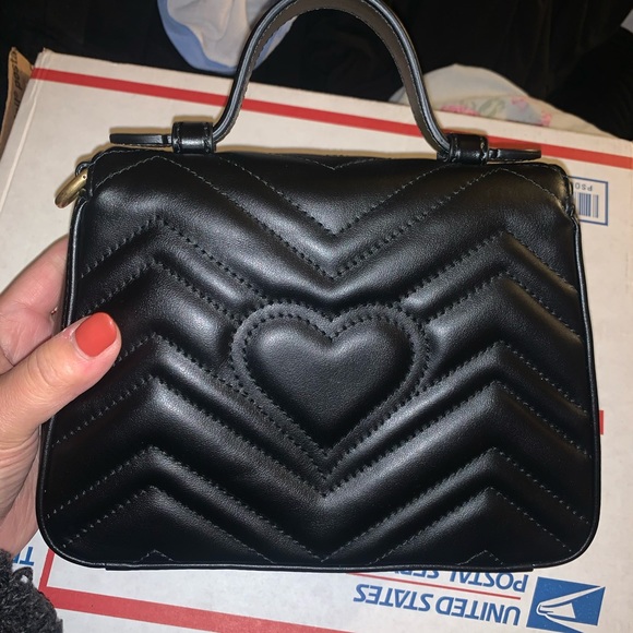 🚫SOLD🚫Gucci GG Marmont Mini Top Handle Bag - Picture 2 of 8